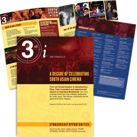 3rd i Films Sponsorship Brochure