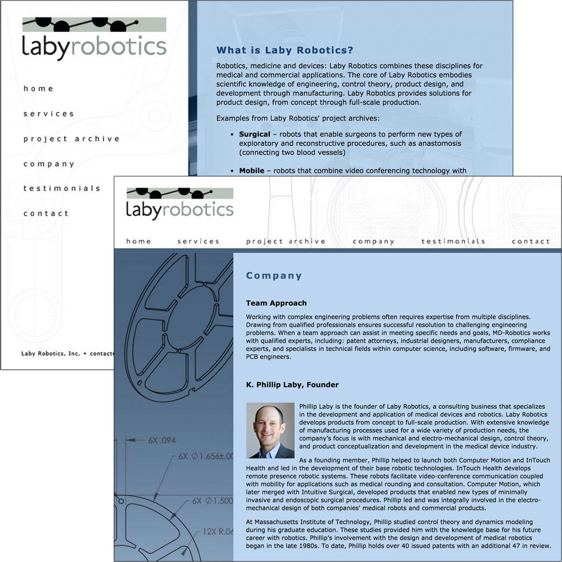 Laby Robotics, Inc. website